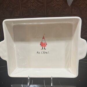 Rae Dunn Artisan Collection Rectangular Dish 9x11